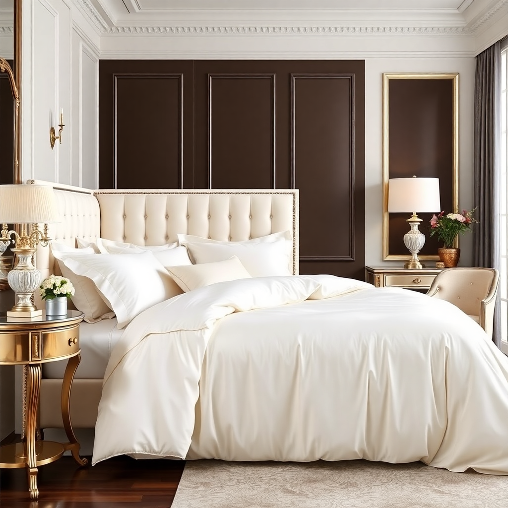 luxury bedspread white elegant premium quality
